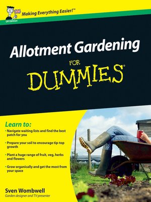 cover image of Allotment Gardening For Dummies
